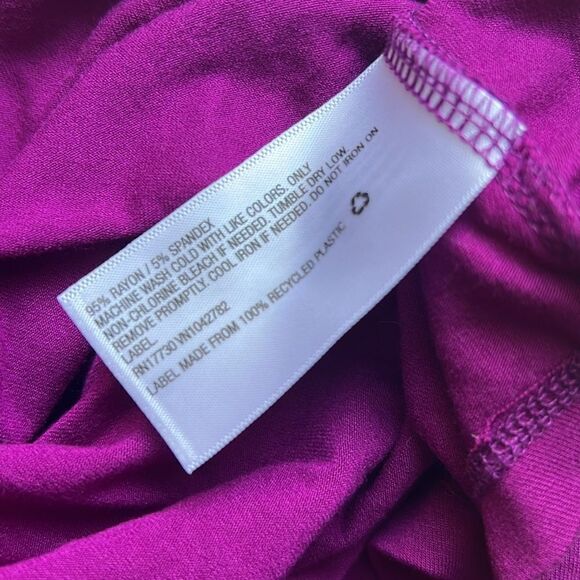 Magenta Swing Dress - Picture 5 of 5